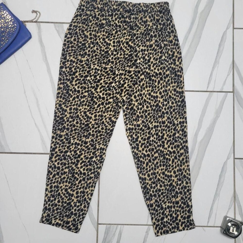 Jcrew Women's Black and Tan Trousers